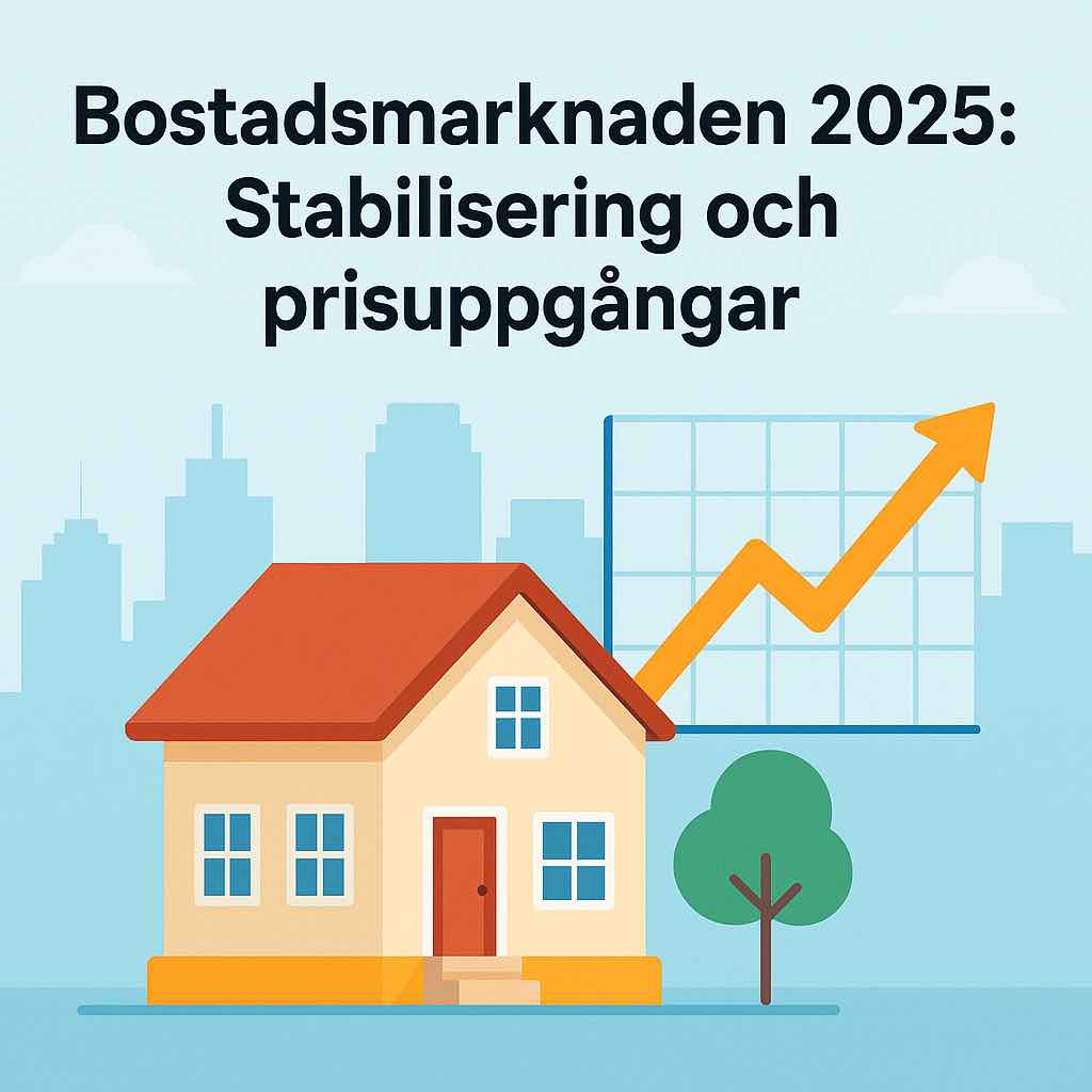 🏡 Bostadsmarknaden 2025: Stabilisering och prisuppgångar 📈