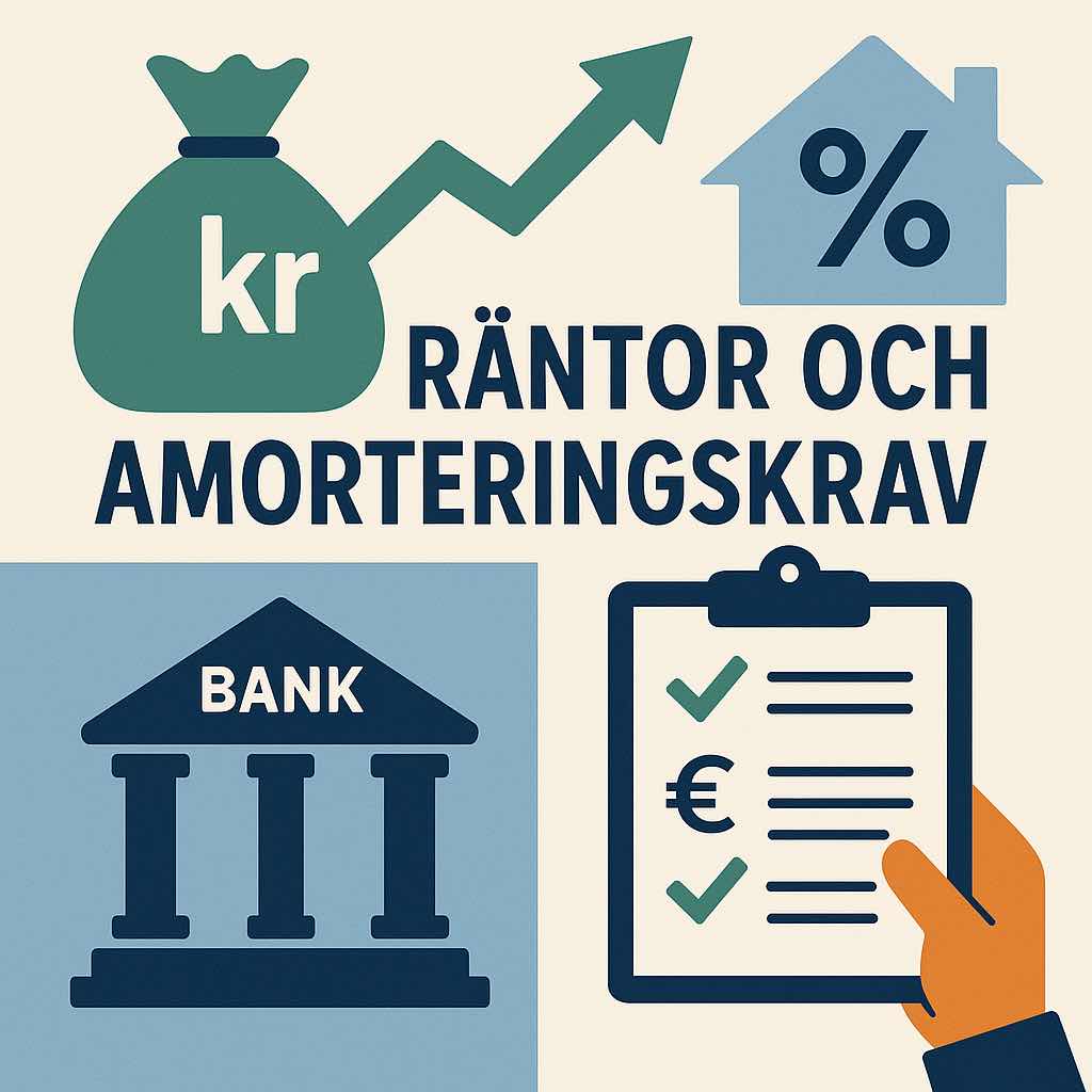 💸 Räntor och amorteringskrav – Vad händer nu? 📉🏦