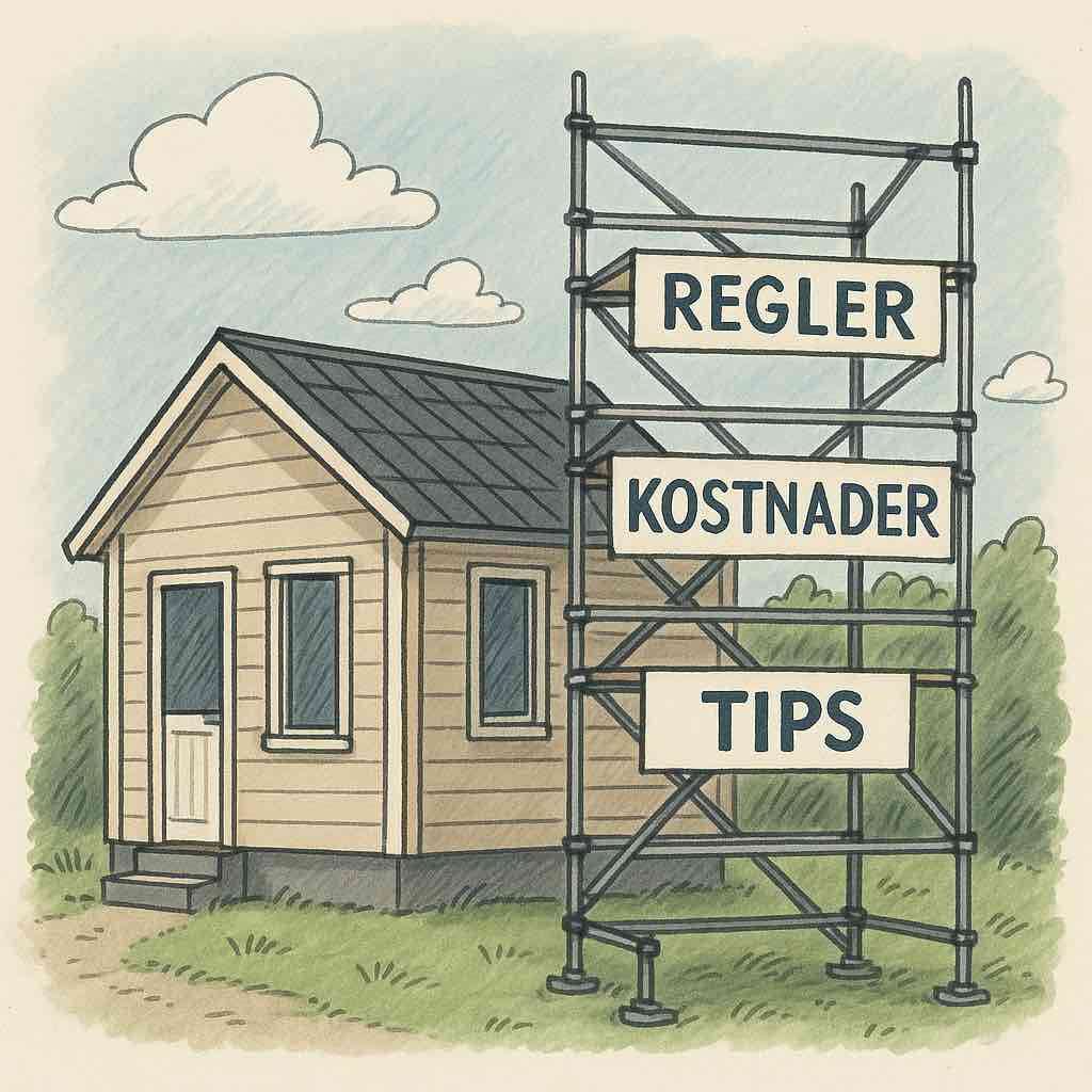 Attefallshus 2025 – Regler, kostnader & (Saltsjö-Boo)-tips 🏡